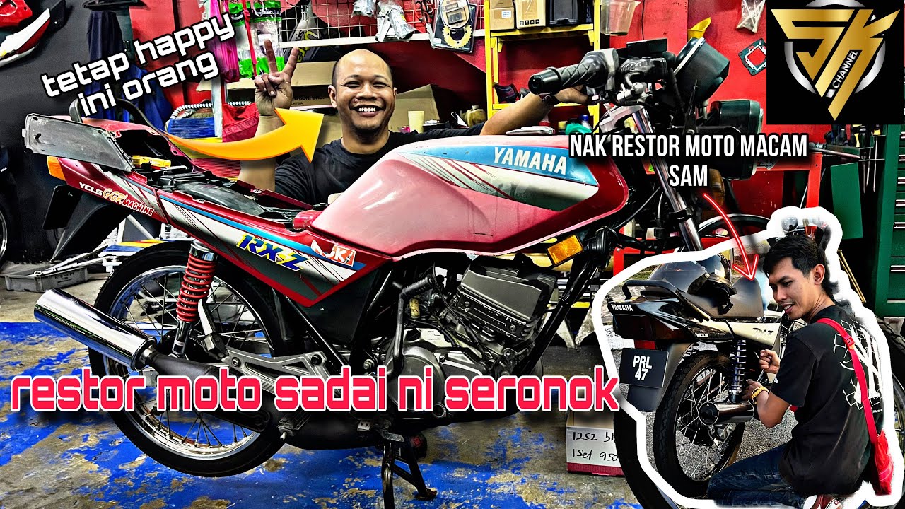 RESTOR RXZ - ikut selera bini_ moto dari kuantan | VLOG