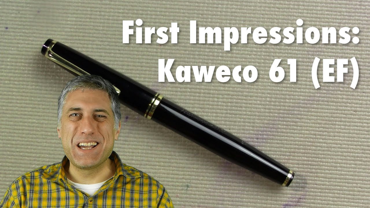 First Impressions: Kaweco v61 (EF)