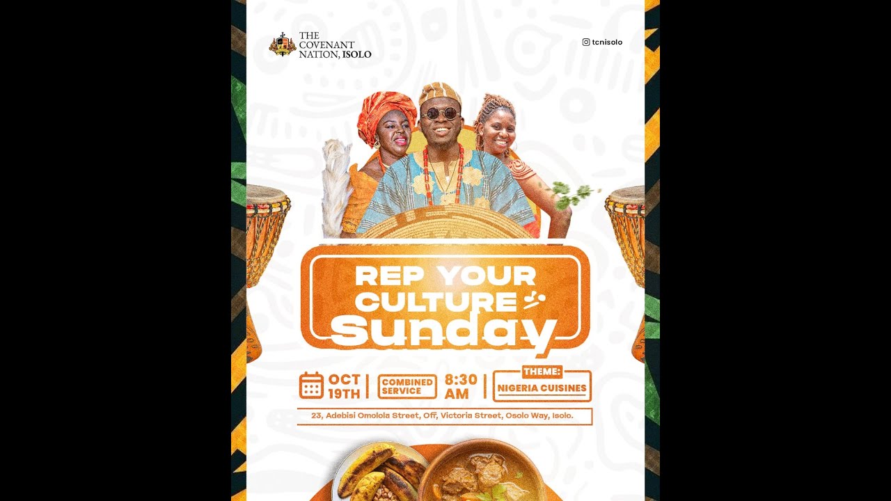 TCN ISOLO | CULTURAL SUNDAY SERVICE | 19 OCTOBER 2025
