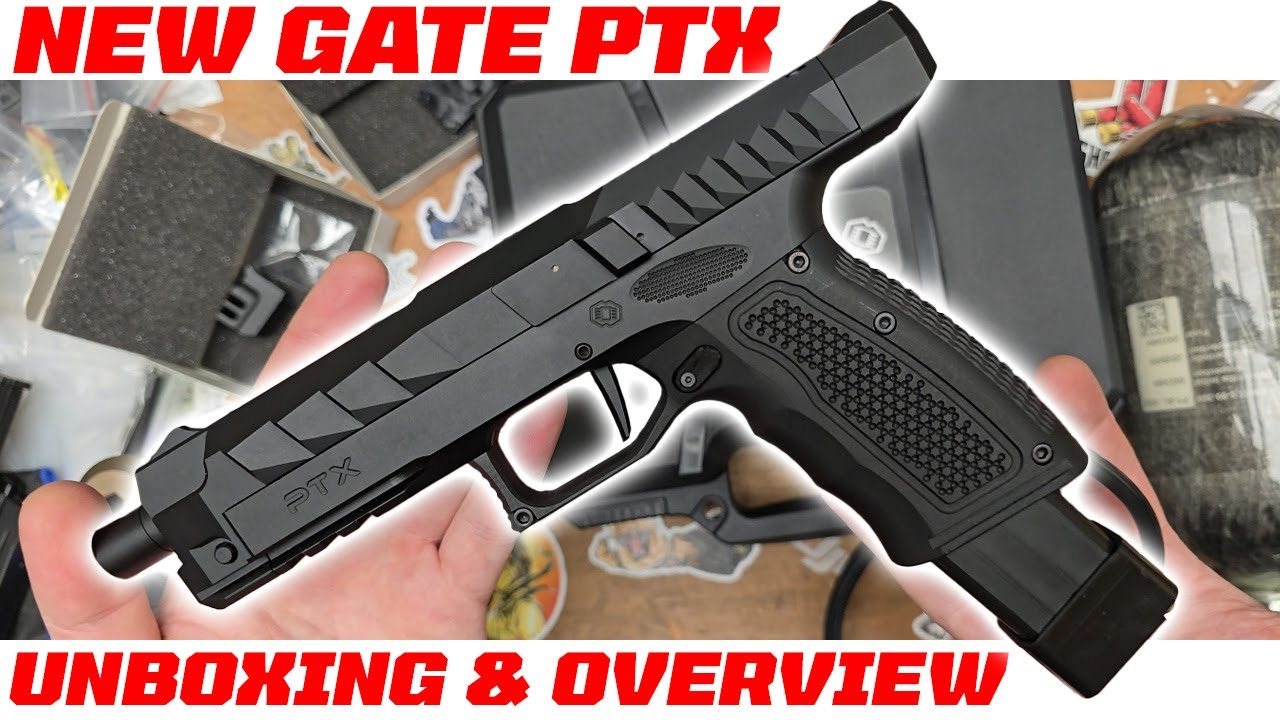 GATE PTX HPA Airsoft Pistol #airsoft