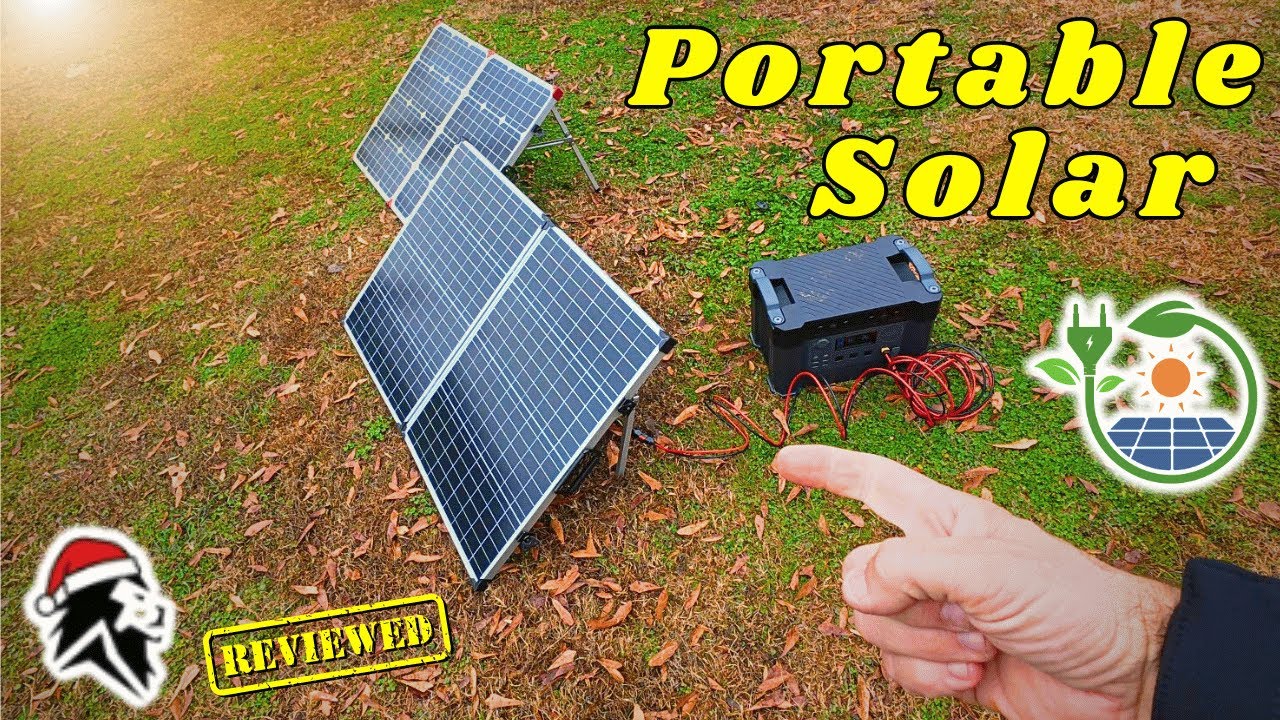 Lion Energy Folding 100w Solar Panel (Testing/Review)
