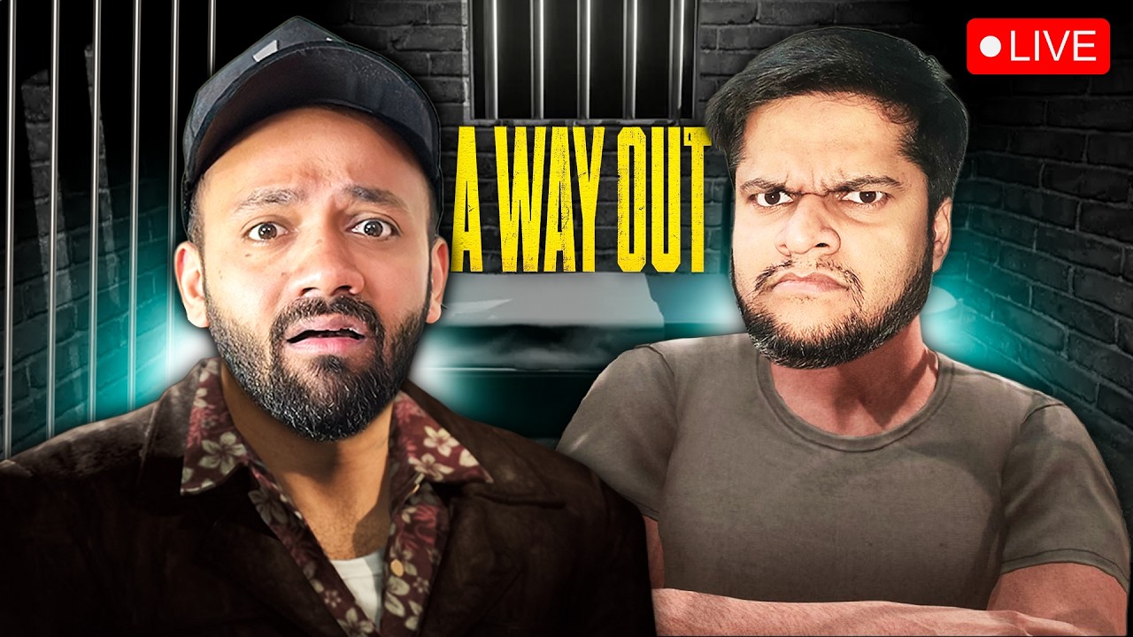 Kaha fass gya mei @R4RCADE  😡💢 | A Way Out | PS5