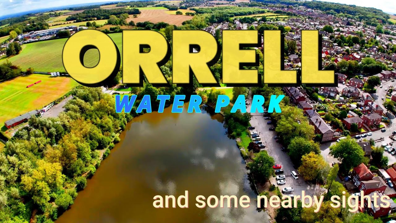 Orrell Water Park & Some Nearby Sights | DJI Mini 4 Pro