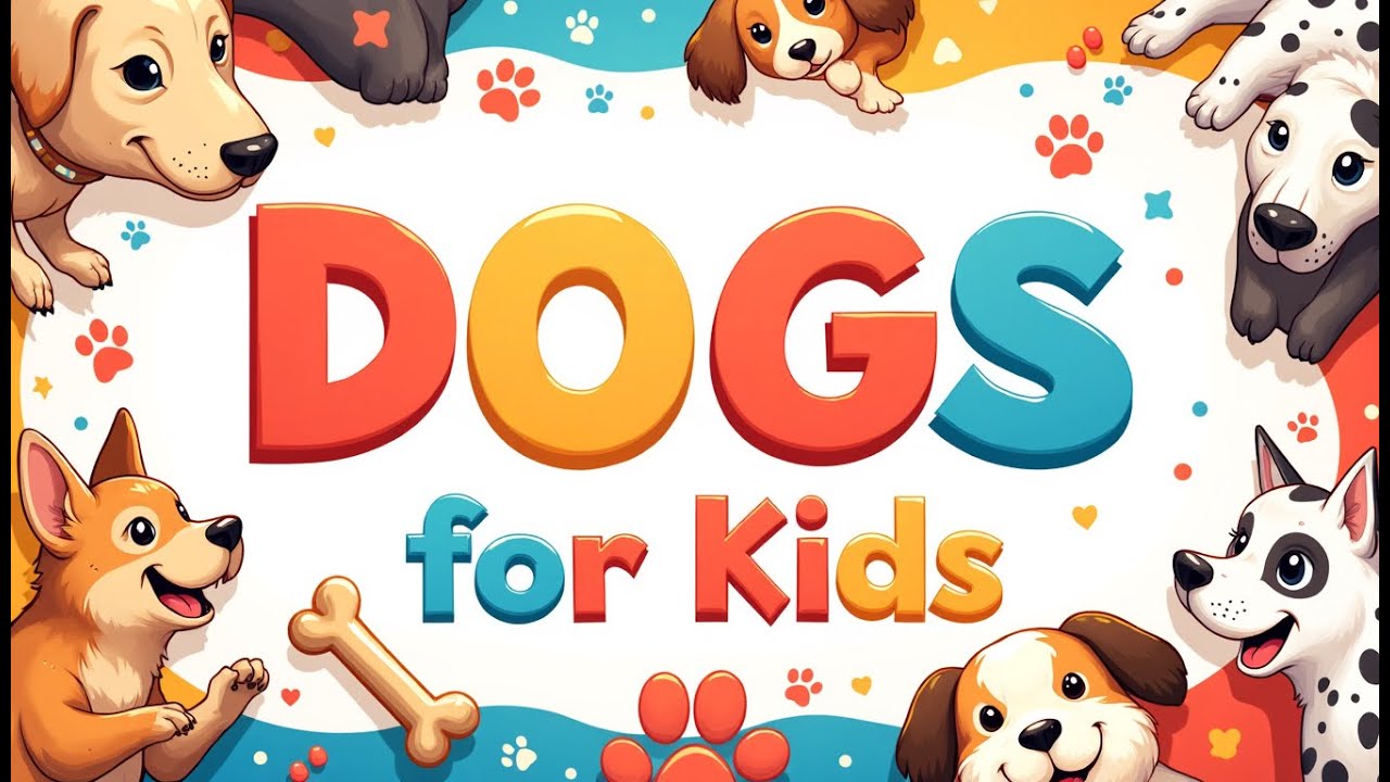 Dogs for Kids 🐶 | 50 Most Popular Breeds |  Fun Flipbook for Kids | English Learning