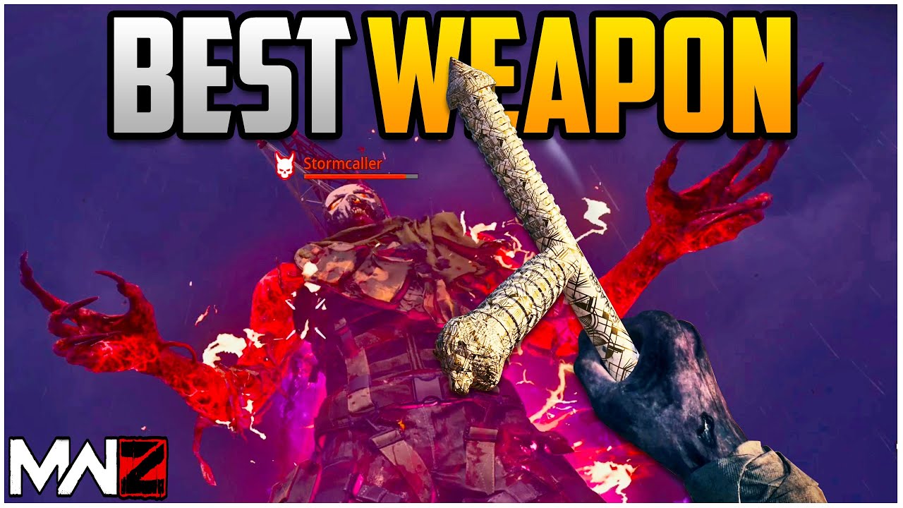 Only Weapon You Need To Defeat Stormcaller SOLO In Modern Warfare Zombies(MWZ Tips & Tricks)