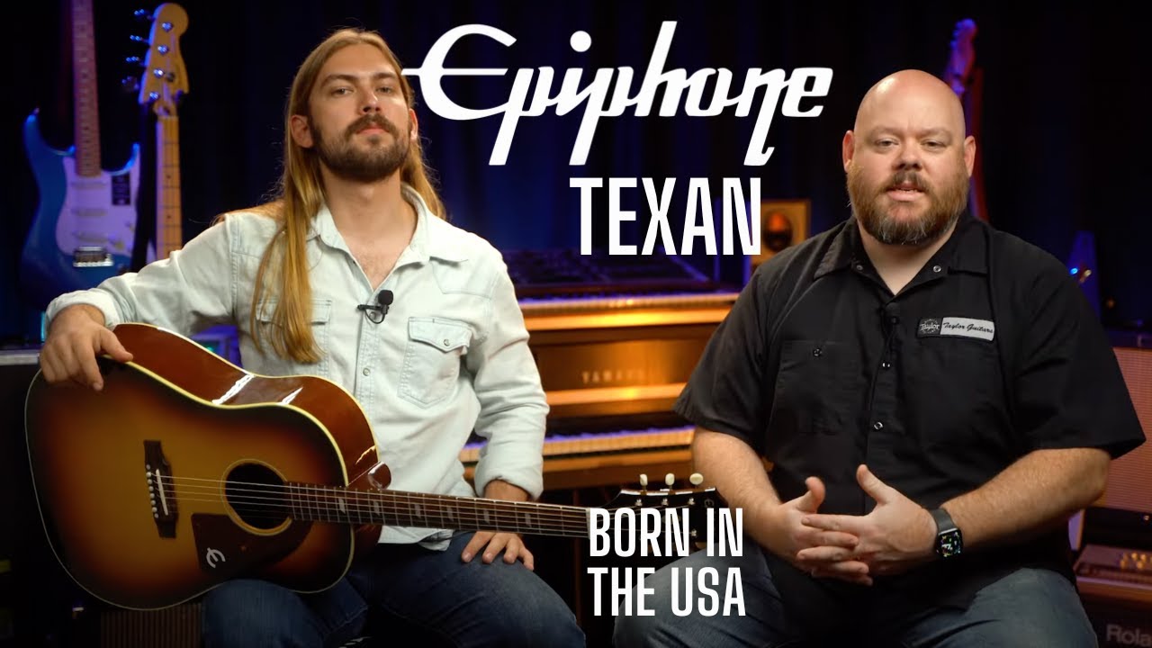 Epiphone Texan: снова сделано в США