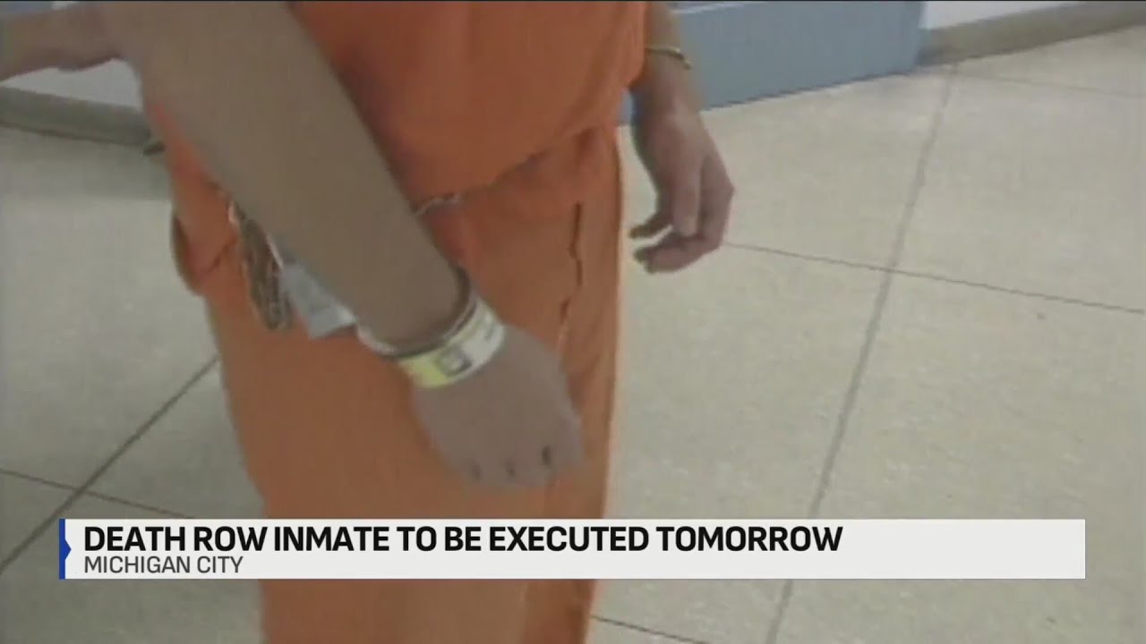 Indiana death row inmate to be executed on Tuesday in Michigan City