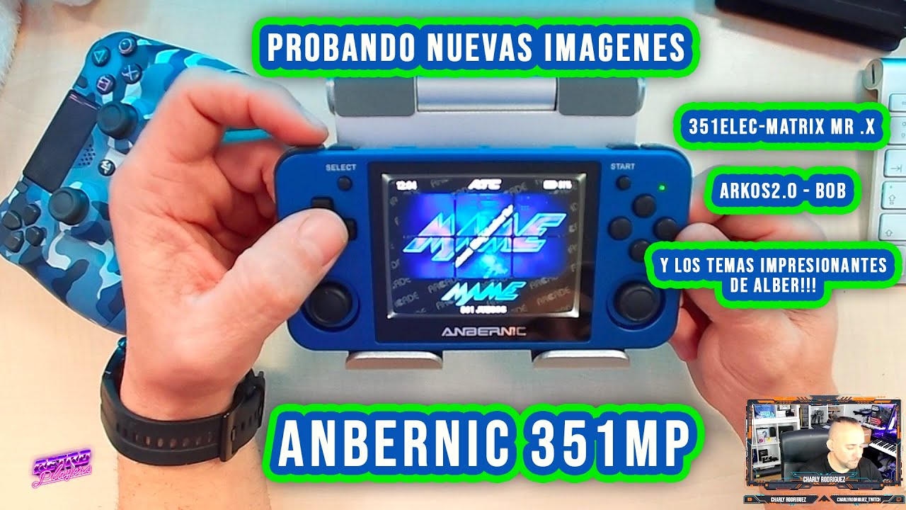 NUEVAS IMAGENES PARA LA ANBERNIC 351MP 👾RETROPLAYERS👾
