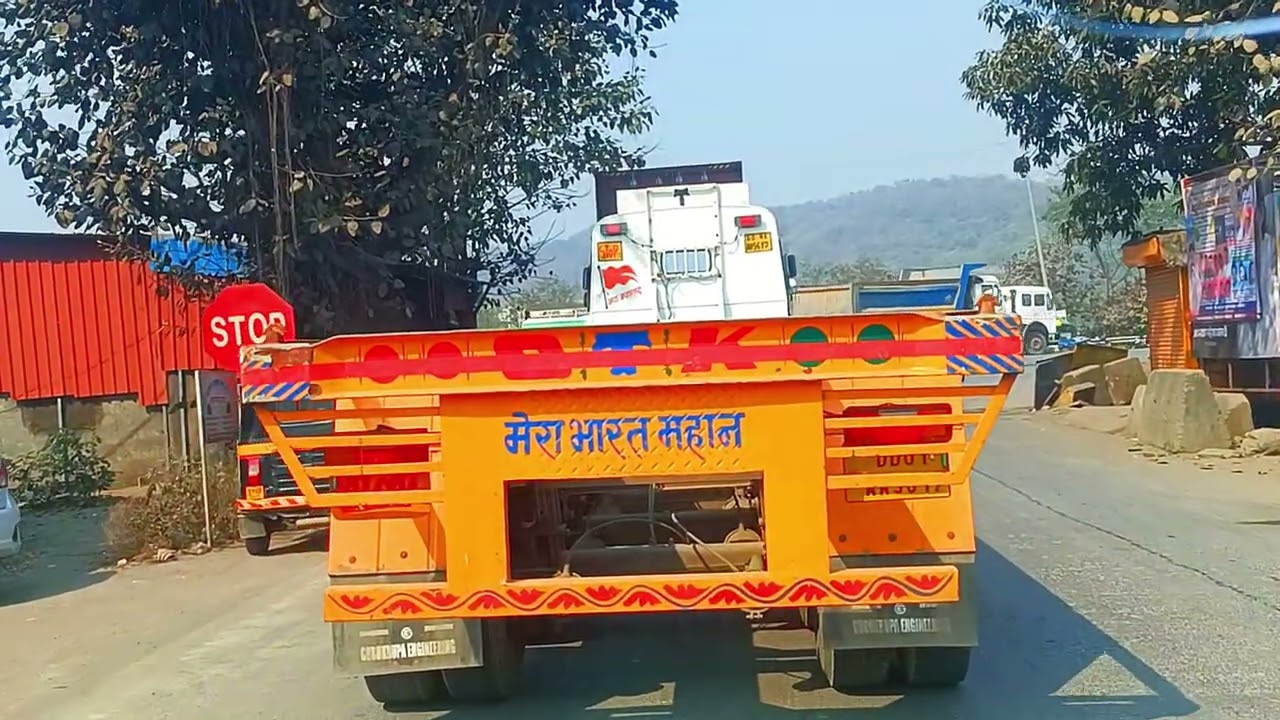 Jasai road 🛣️🚛🚛 #KARTHIK vlogs #automobile #games 