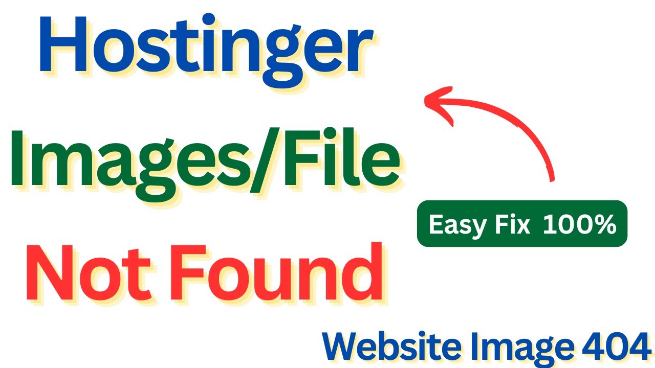 Файл сайта не найден в Hostinger | Исправление 100% | Файл 404 Hostinger