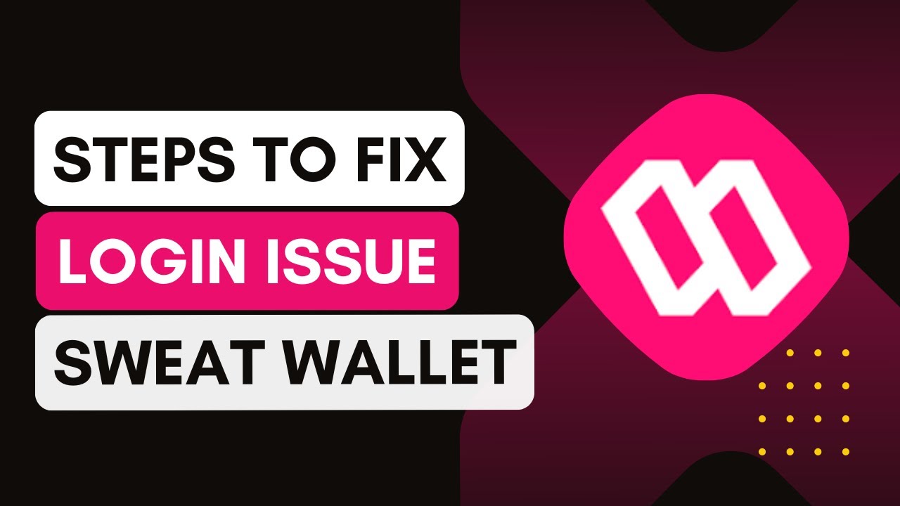 How To Fix Sweat Wallet App Login Problem (EASY 2024) !