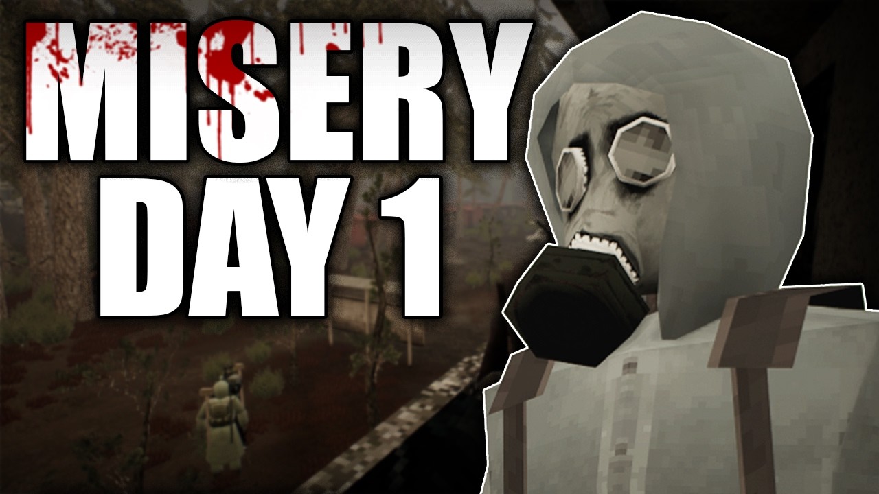 Surviving My First Day In A Nuclear Apocalypse | Misery Full Release