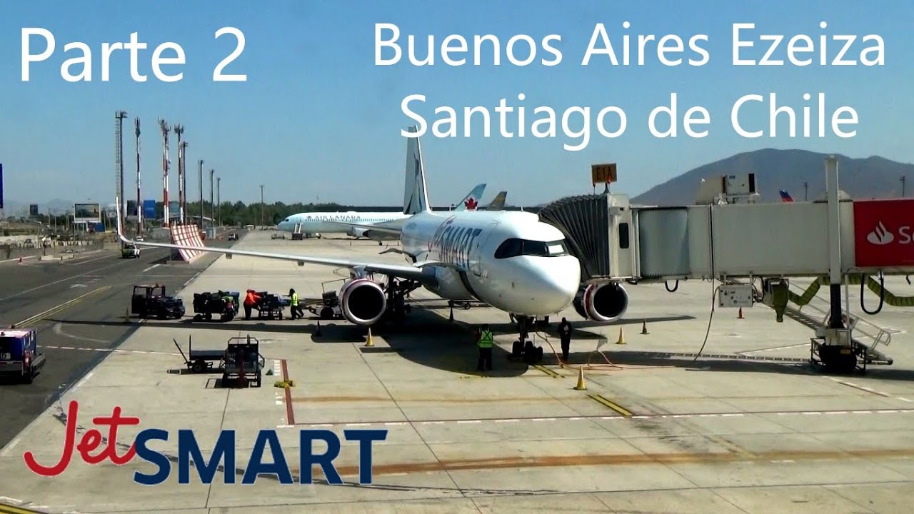 Buenos Aires - Santiago de Chile | Aterrizaje | JetSMART A320 | EZE / SCL (2/2)