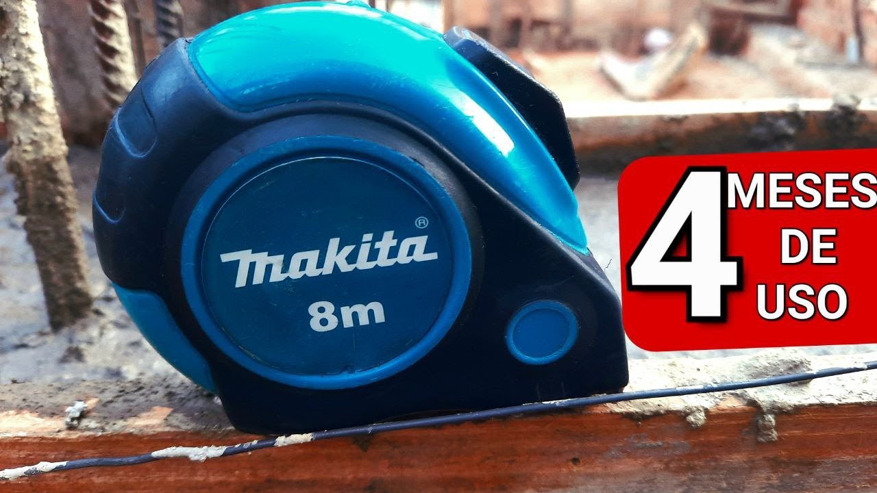 DEPOIS DE 4 MESES COM A TRENA 8M MAKITA
