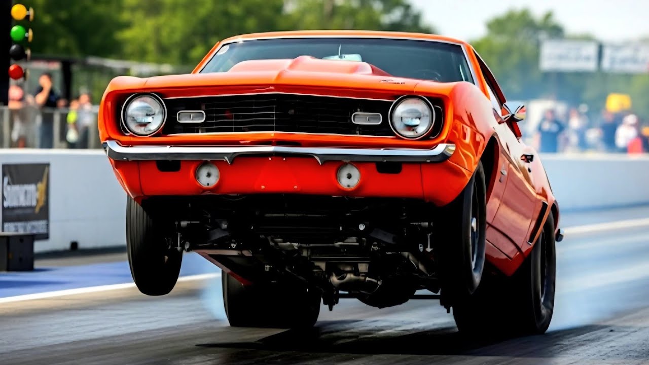 Insane Street car battle BILLY THE KID goes for the win in his new CAMARO APOLLO 