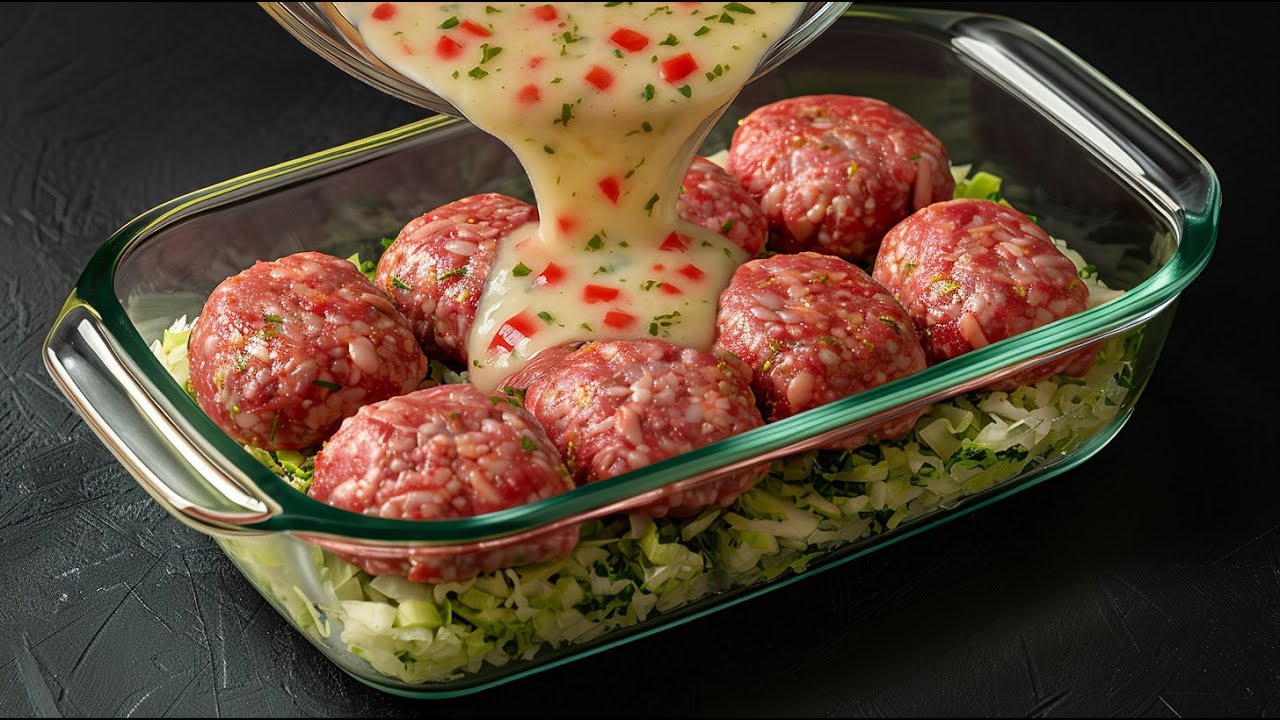 Haben Sie Kohl und Hackfleisch? Einfaches und leckeres Rezept in 15 Minuten