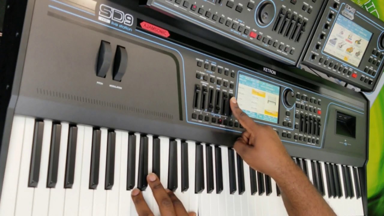 KETRON AJAMSONIC SD7, SD9Pro, SD40, SD60, SD90 Pro — моделирование 2, автоматическое заполнение, ...