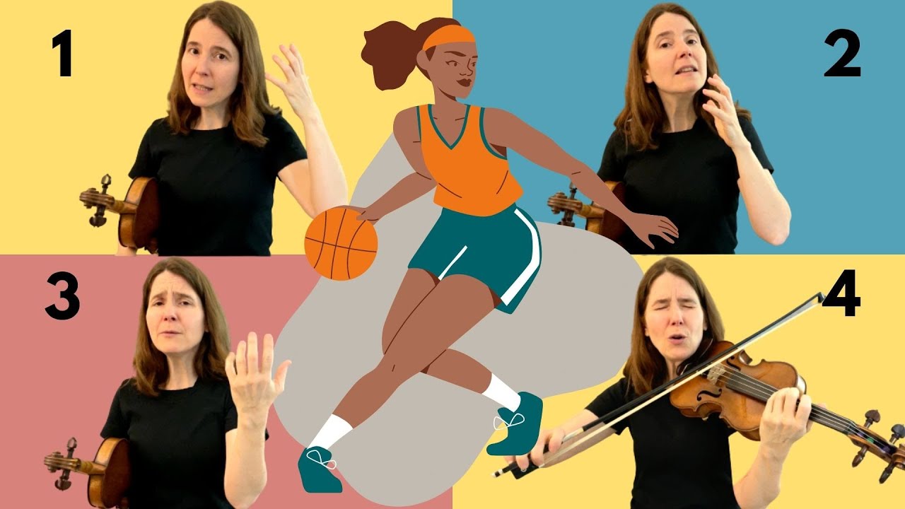How Playing in Tune is Like Basketball #fiddlelessons #violinlessons