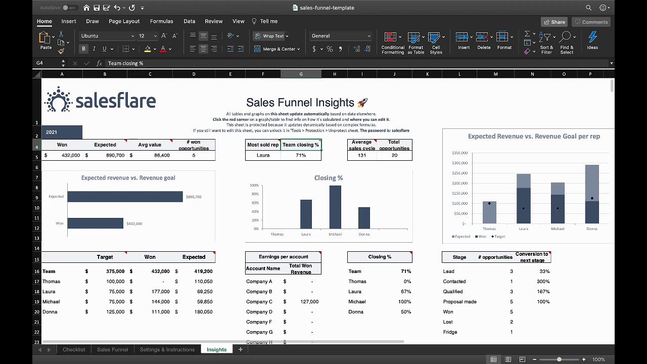 Free Excel CRM Template Tutorial