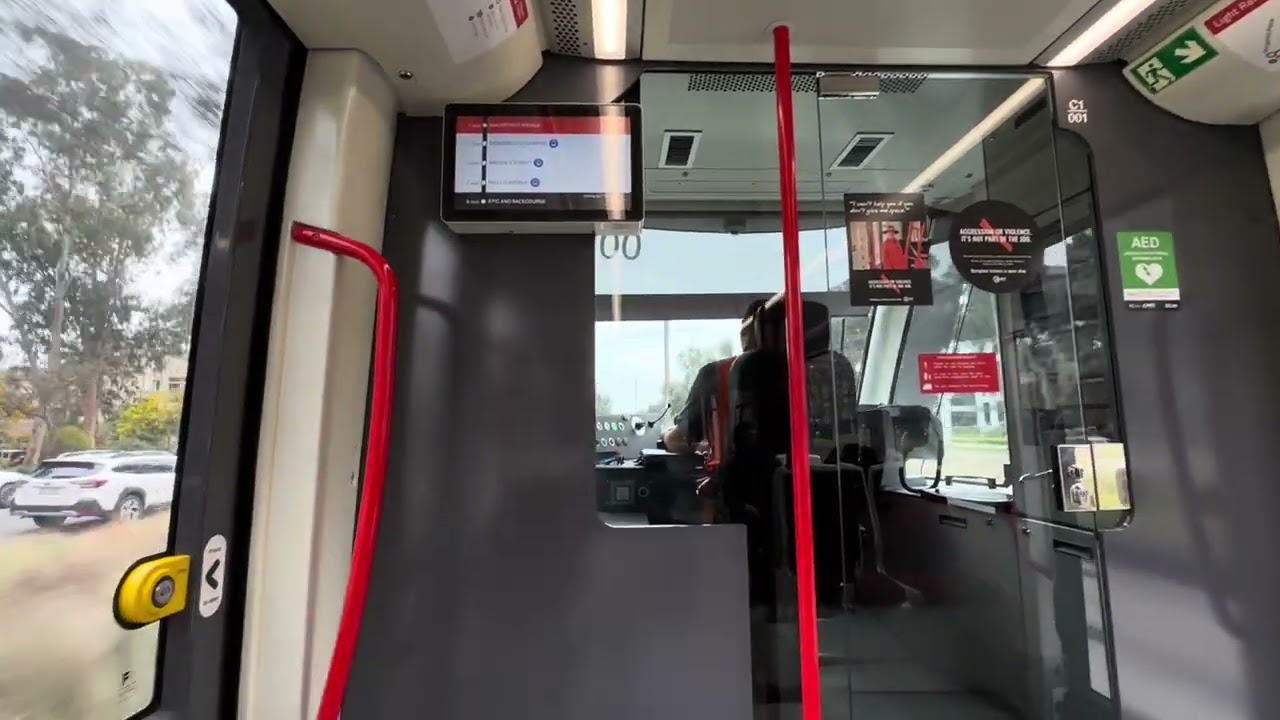Canberra Light Rail Ride: Alinga Street - EPIC & Racecourse