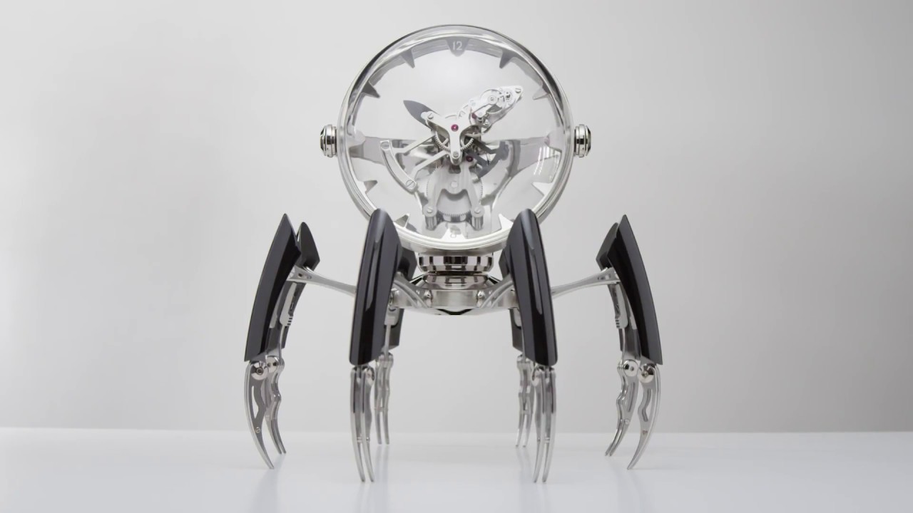 MB&F OCTOPOD Table Clock with L'Ep&eacute;e 1839