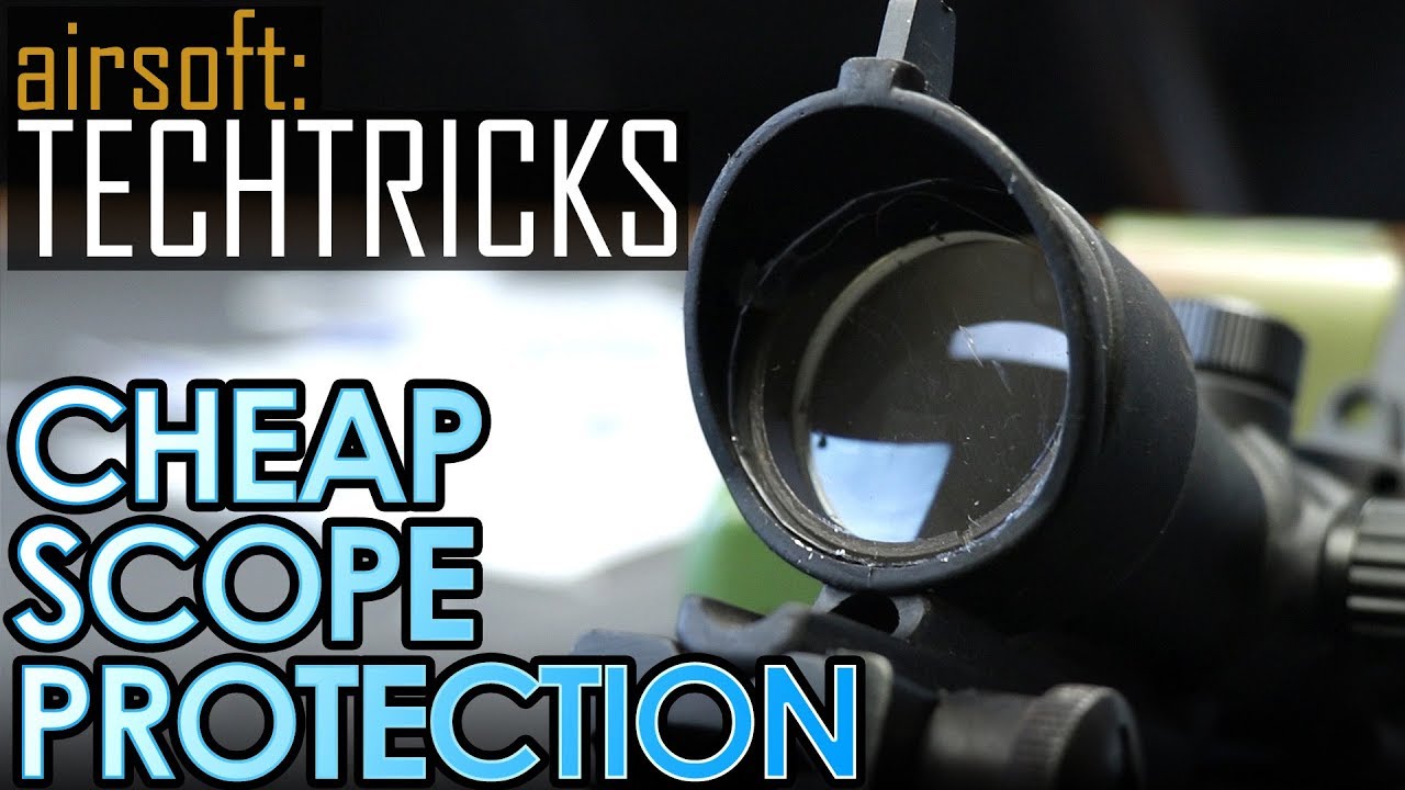 Airsoft: Cheap DIY Scope Protection! (Tech Tips)