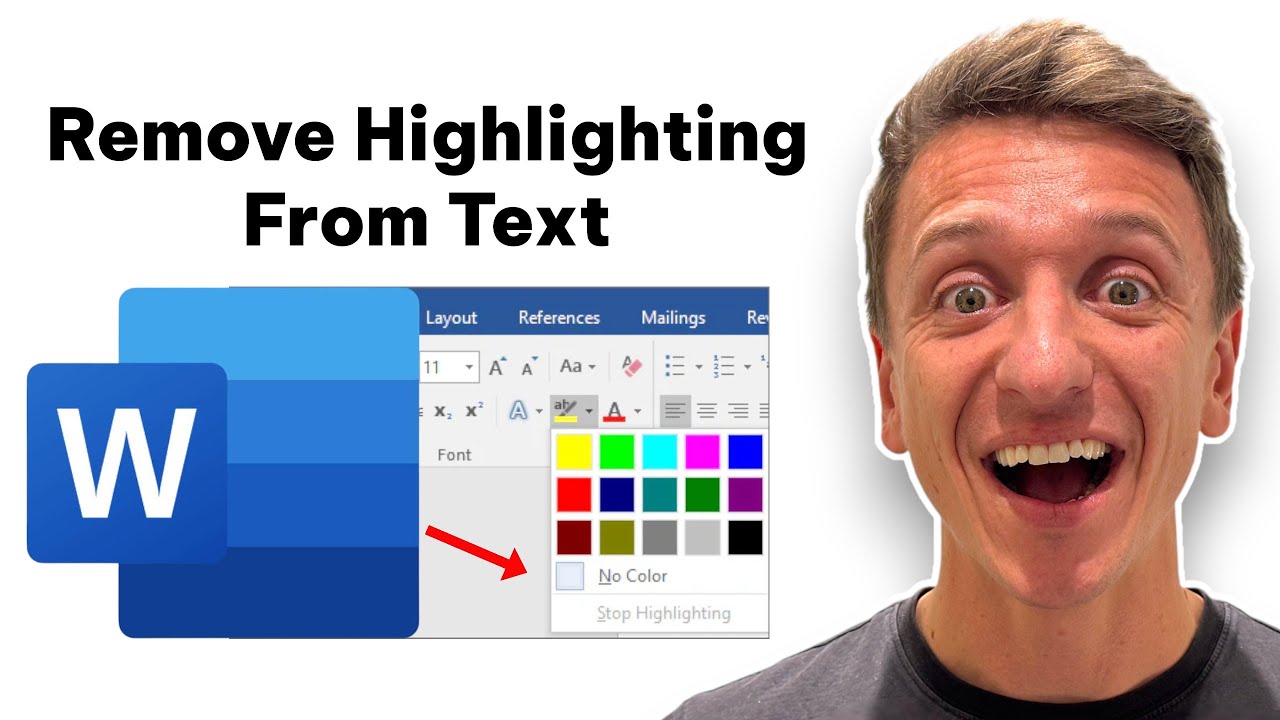 How To Remove Highlighting From Text In Microsoft Word (Quick And Easy Guide)