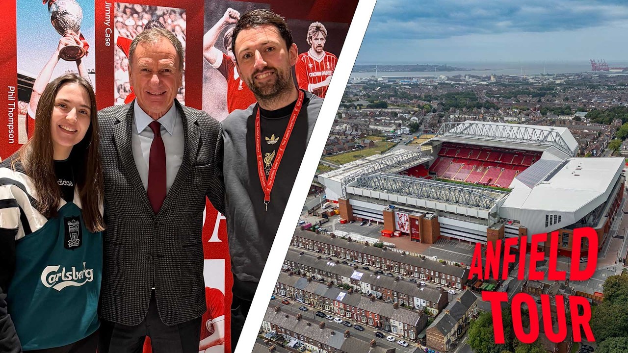 EXCLUSIVE BEHIND THE SCENES TOUR OF ANFIELD WITH LIVERPOOL LEGENDS!