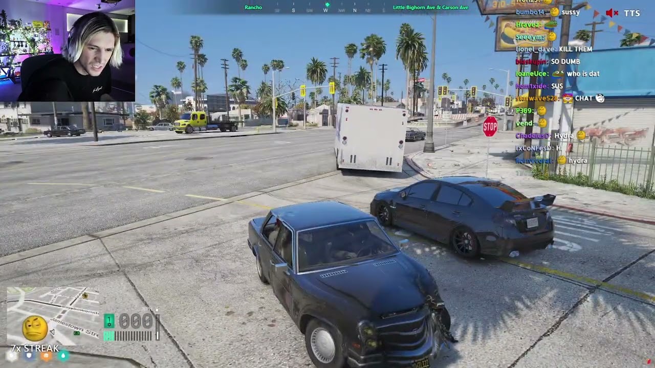 XQC GTA RP #265 - ( deciding to end war )