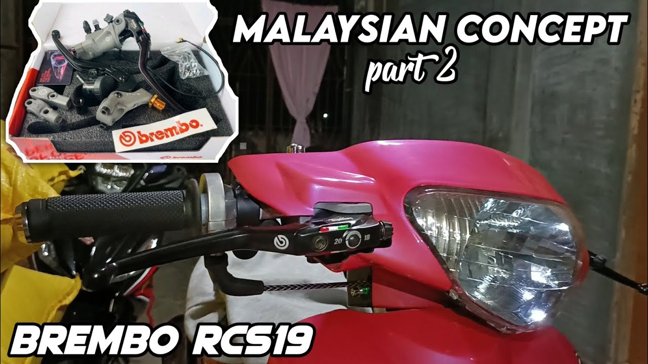 Brembo Rcs 19 Corsa Corta, Malaysian concept mio 1, Part 2.