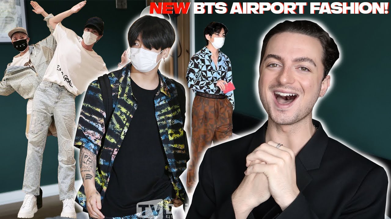 НОВЫЙ АЭРОПОРТНЫЙ ОБРАЗ BTS СПУСТЯ 2 ГОДА | Обзоры экспертов по моде