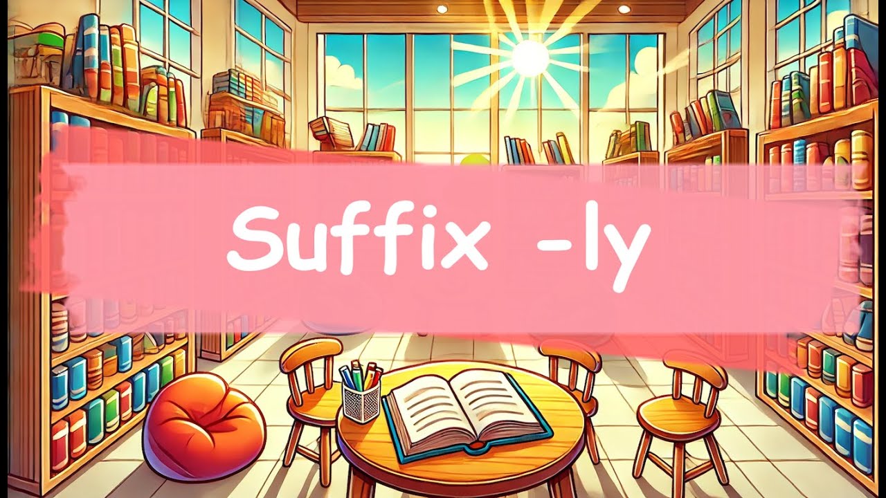 Learn the Suffix -ly! | Fun Kids Song About Adverbs and Suffixes