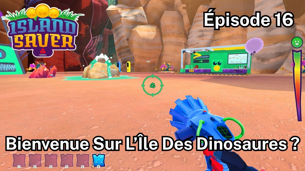 Bienvenue Sur L'Île Des Dinosaures ! Island Saver 