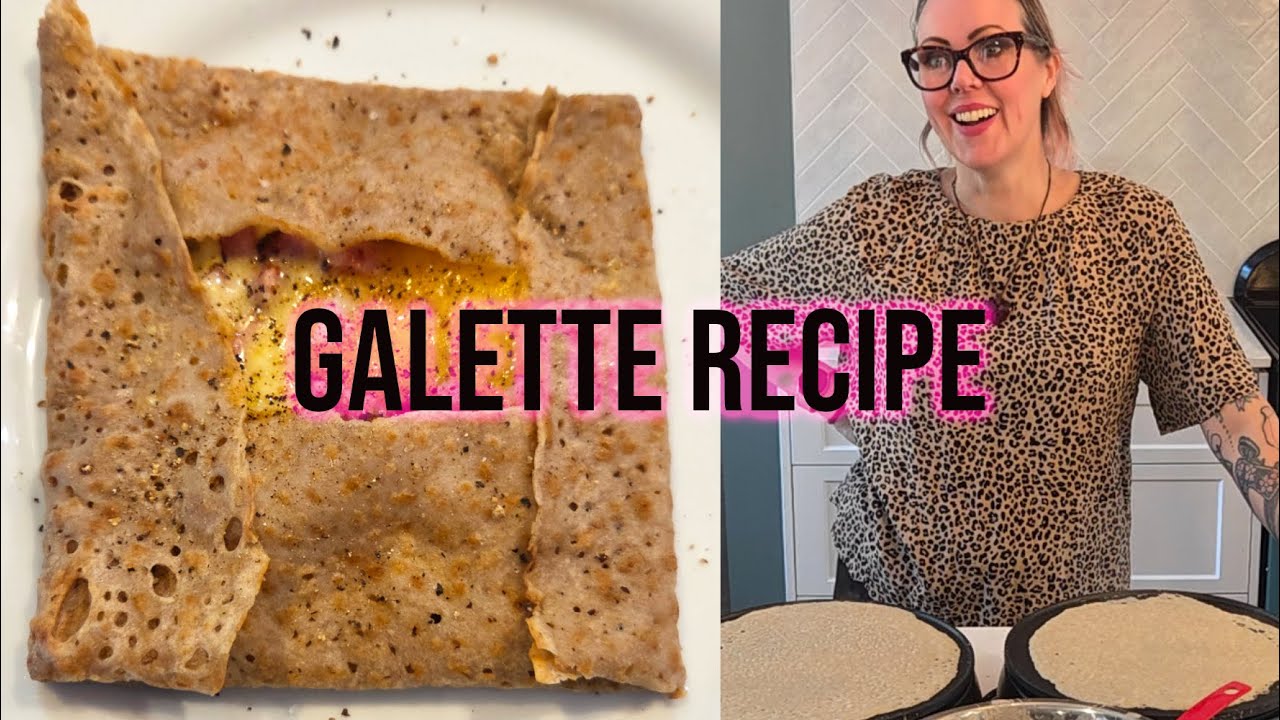 Gluten free galettes (buckwheat savoury pancakes) using the Breville crepe creations crepe maker