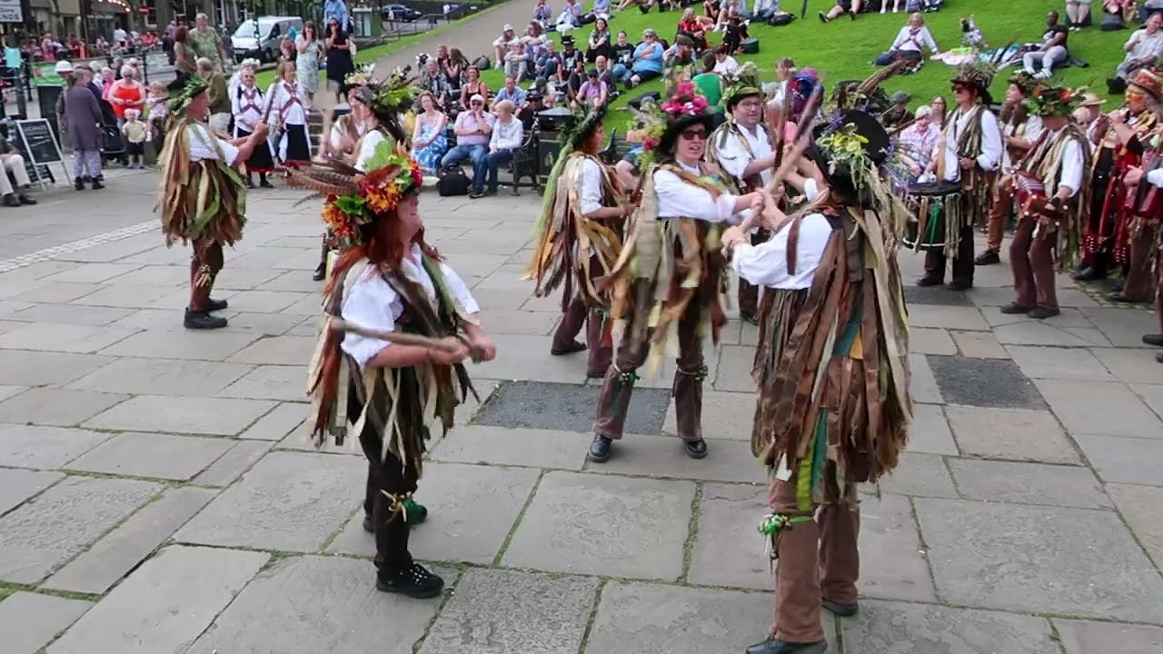 Domesday Morris perform 'Tinner's Rabbit' at Buxton Day of Dance