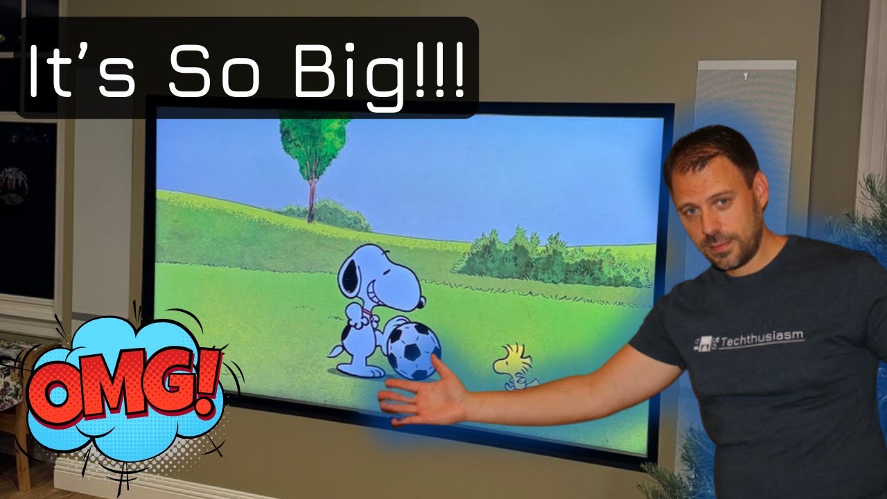 От коробки до стены: установка огромного 98-дюймового телевизора TCL QM9K 4K HDR!
