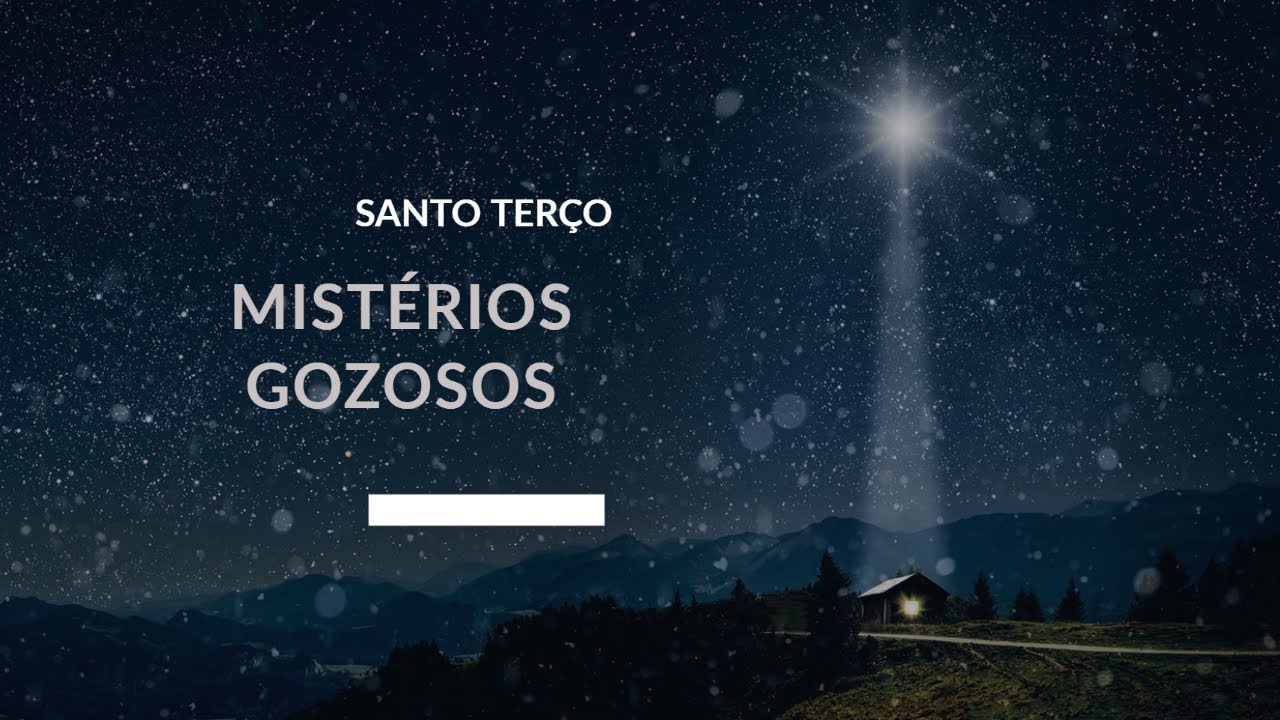 Santo Terço - 16/03/2026 - 21h - Mistérios Gozosos!