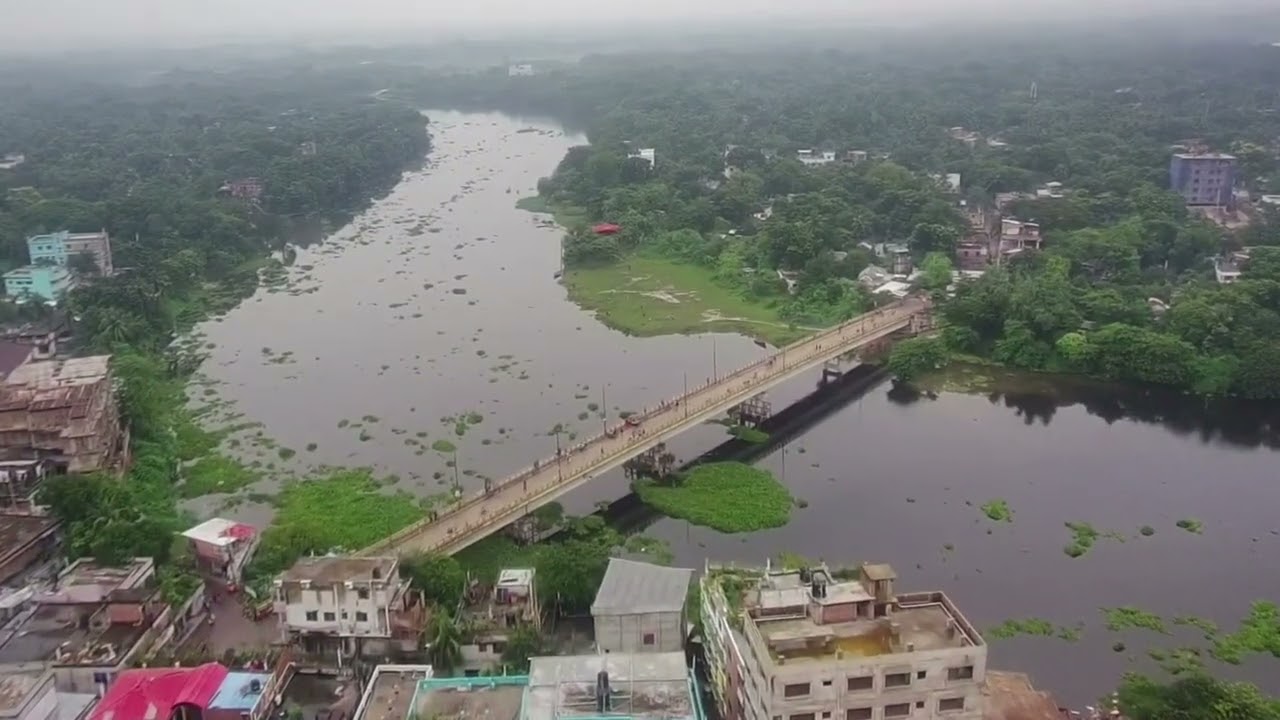 Magura, Bangladesh | বাপের বাড়ির উঠান থেকে নদীর দৃশ্য | পাথরের পথে পুরোনো স্মৃতি | Drone View