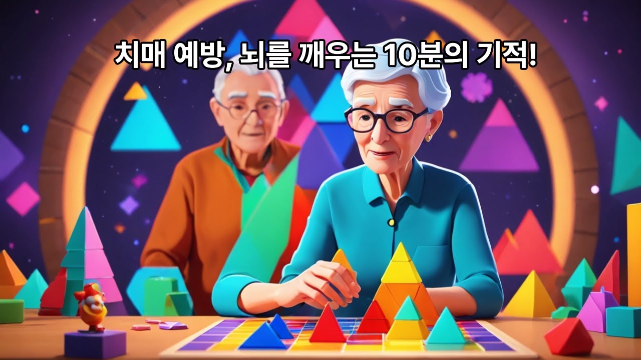 치매와 멀어지는 하루 10분 뇌 자극 습관