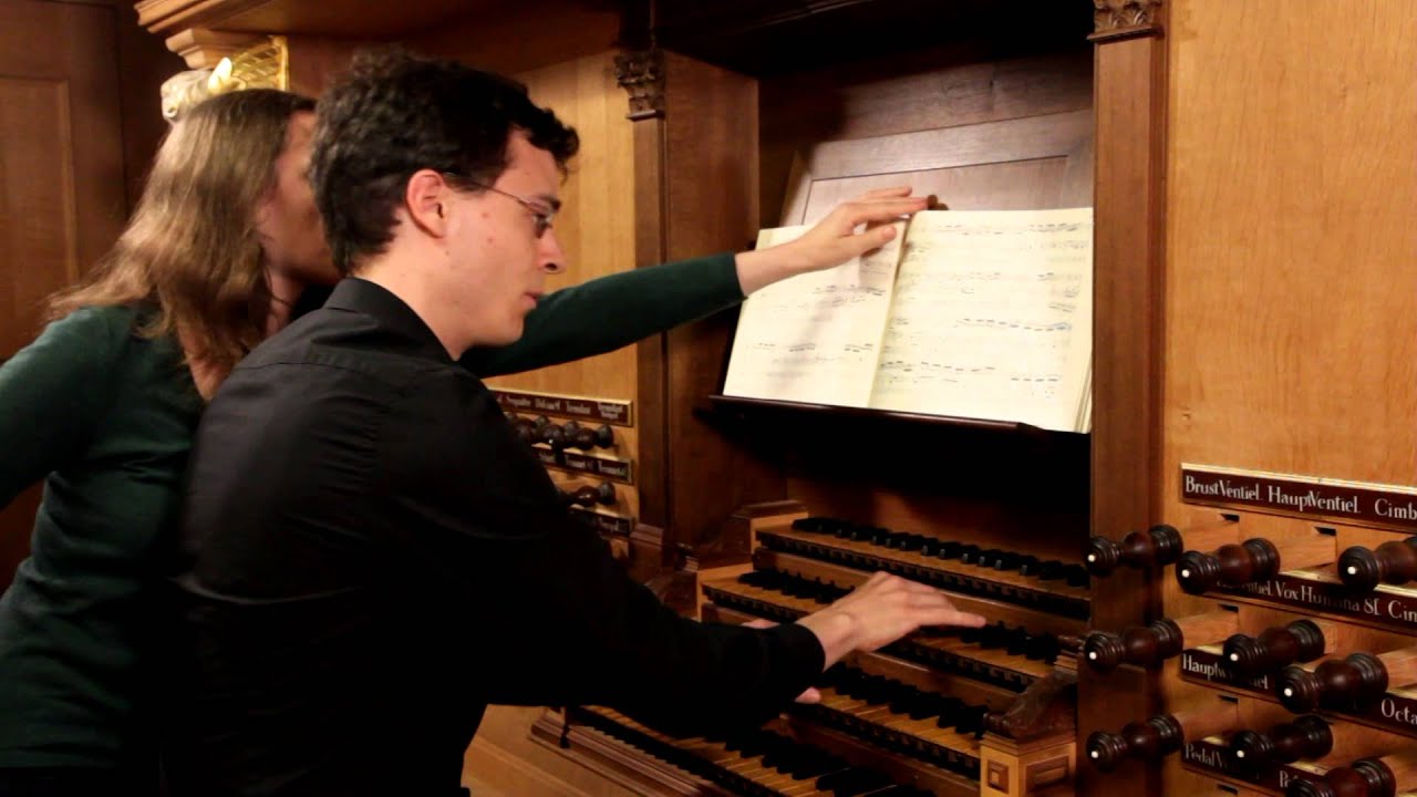 Fabien Moulaert is playing the Arp-Schnitger organ in Hamburg
