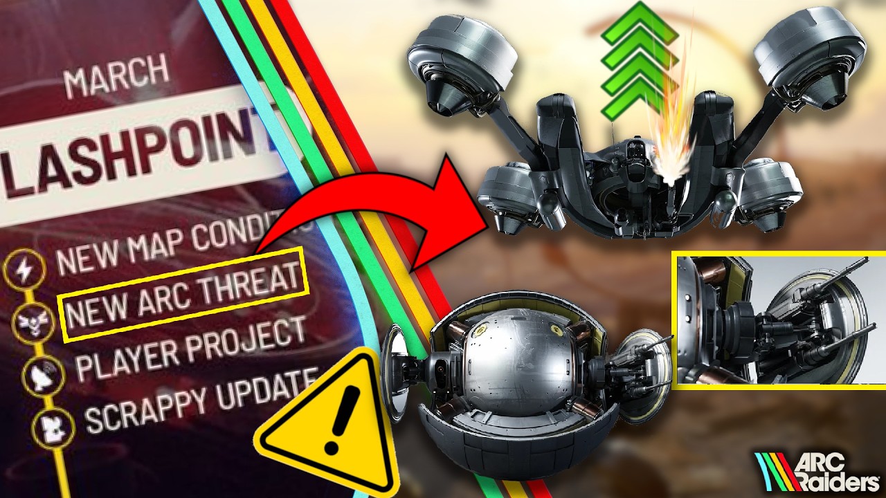 Die neuen ARC MUTATIONEN für März in Arc Raiders (Embarks offizielle Konzepte)