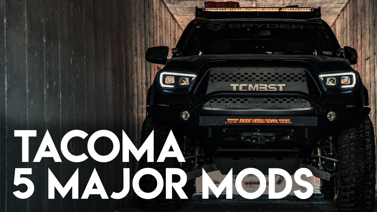 Toyota Tacoma 5 Major Mods Before our Big Road Trip | Sneak Peek Prototype Tail Lights