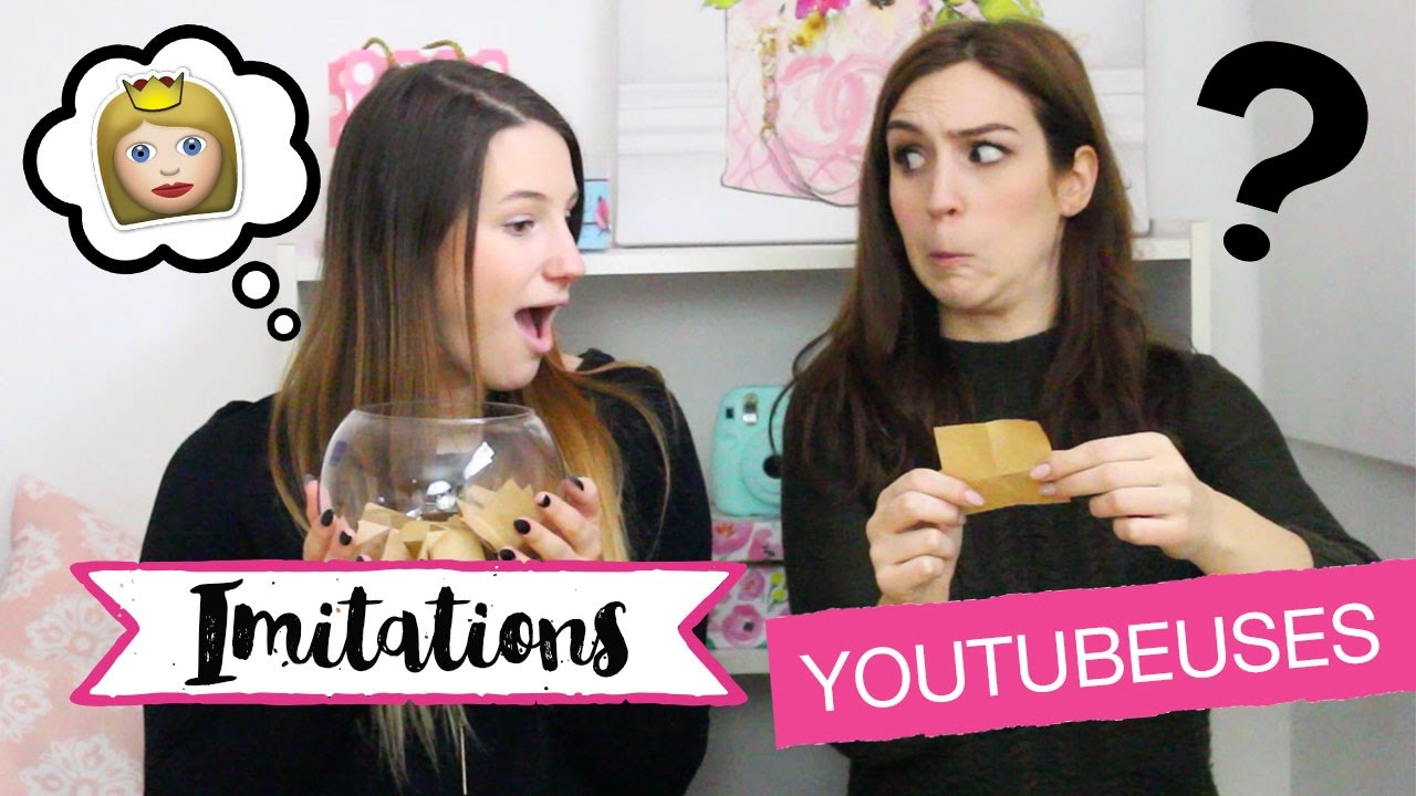 TAG | IMITATION YOUTUBEUSES avec Amélie !