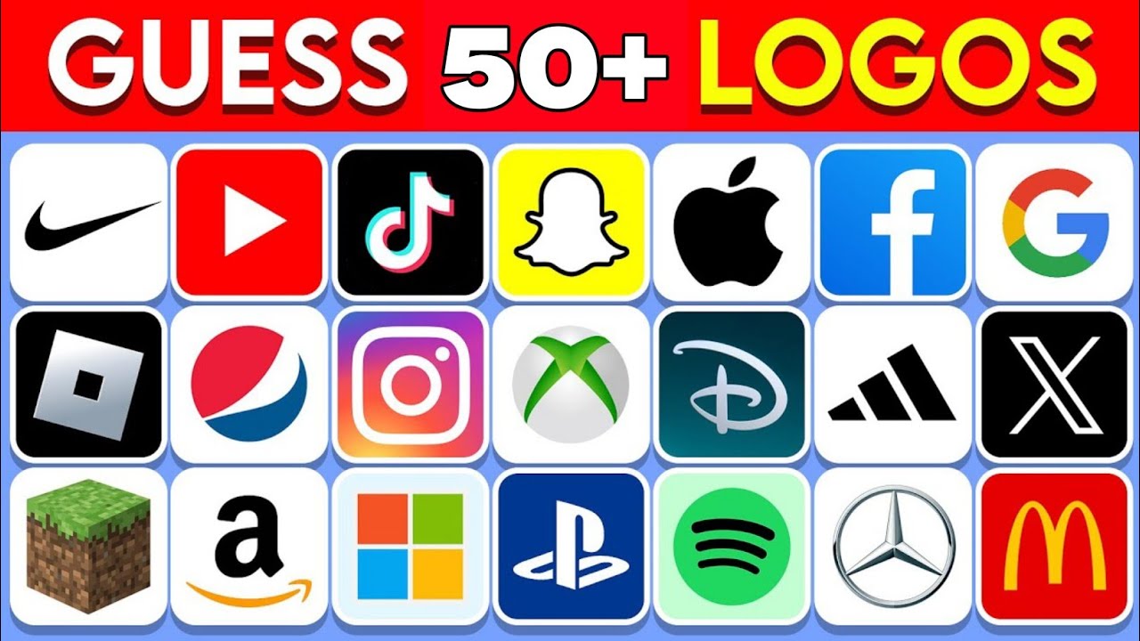 Guess the Logo in 3 Seconds | 50 Famous Logos | Logo Quiz 2026