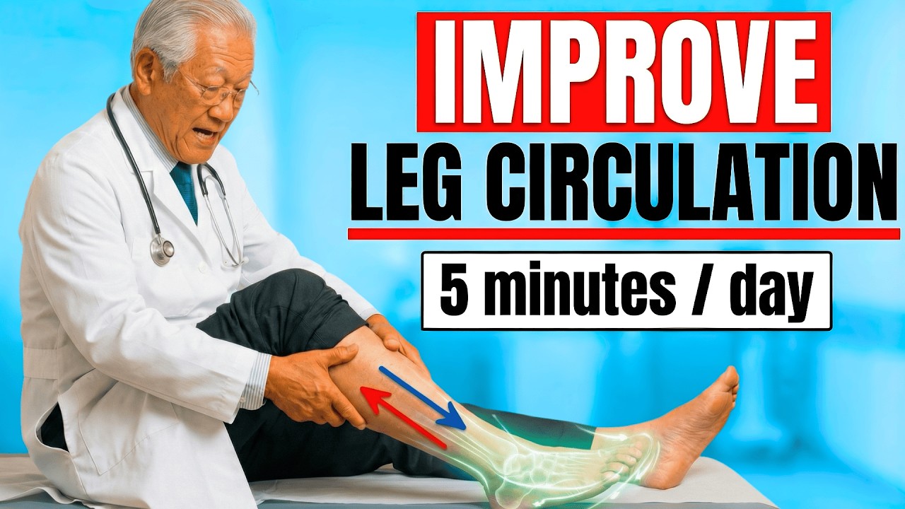 Japan's Oldest Doctor: How to INSTANTLY Improve Leg Circulation and Blood Flow After 60