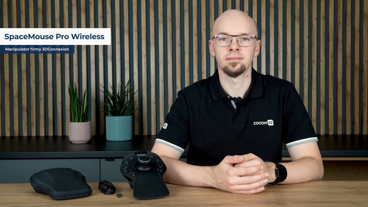3DConnexion SpaceMouse Pro Wireless - wielozadaniowy manipulator 3D!