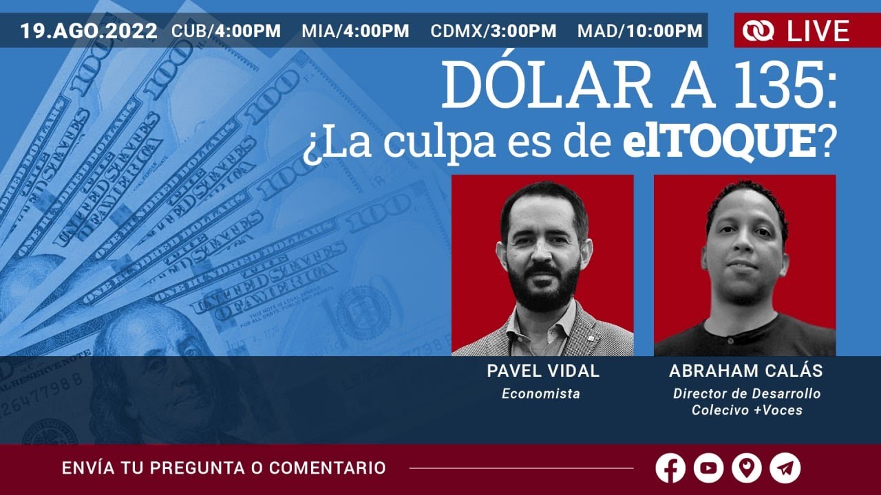 D&oacute;lar a 135 &iquest;La culpa es de elTOQUE?