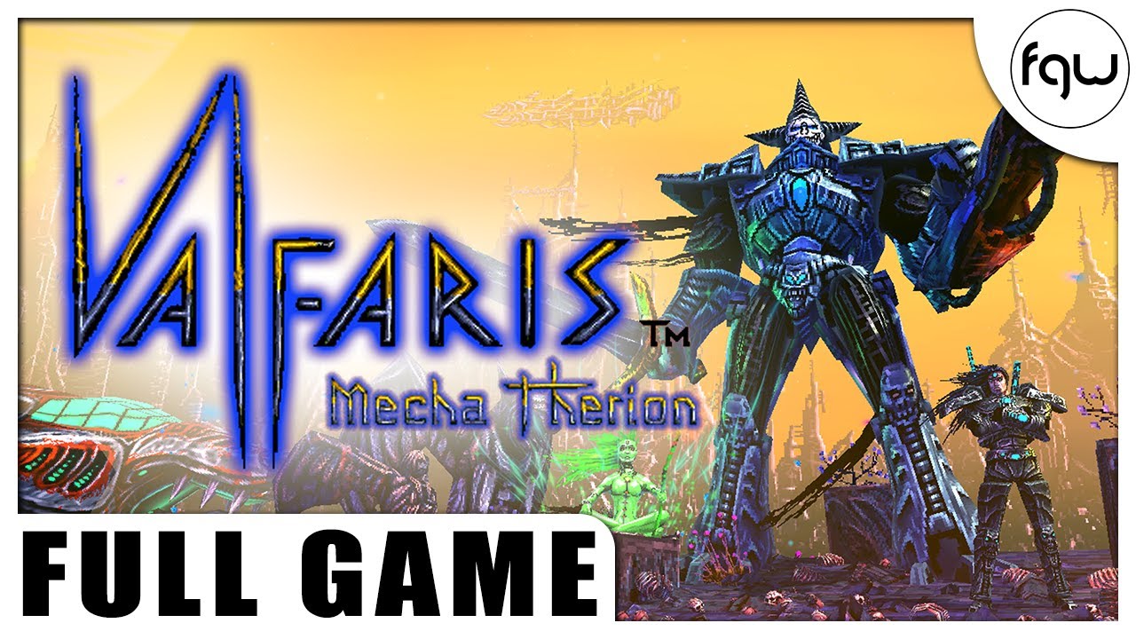 VALFARIS: MECHA THERION Gameplay Walkthrough FULL GAME (PC 4K 60FPS)