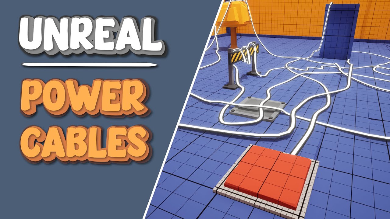 How To Create Power Cables Inside Unreal Engine 5