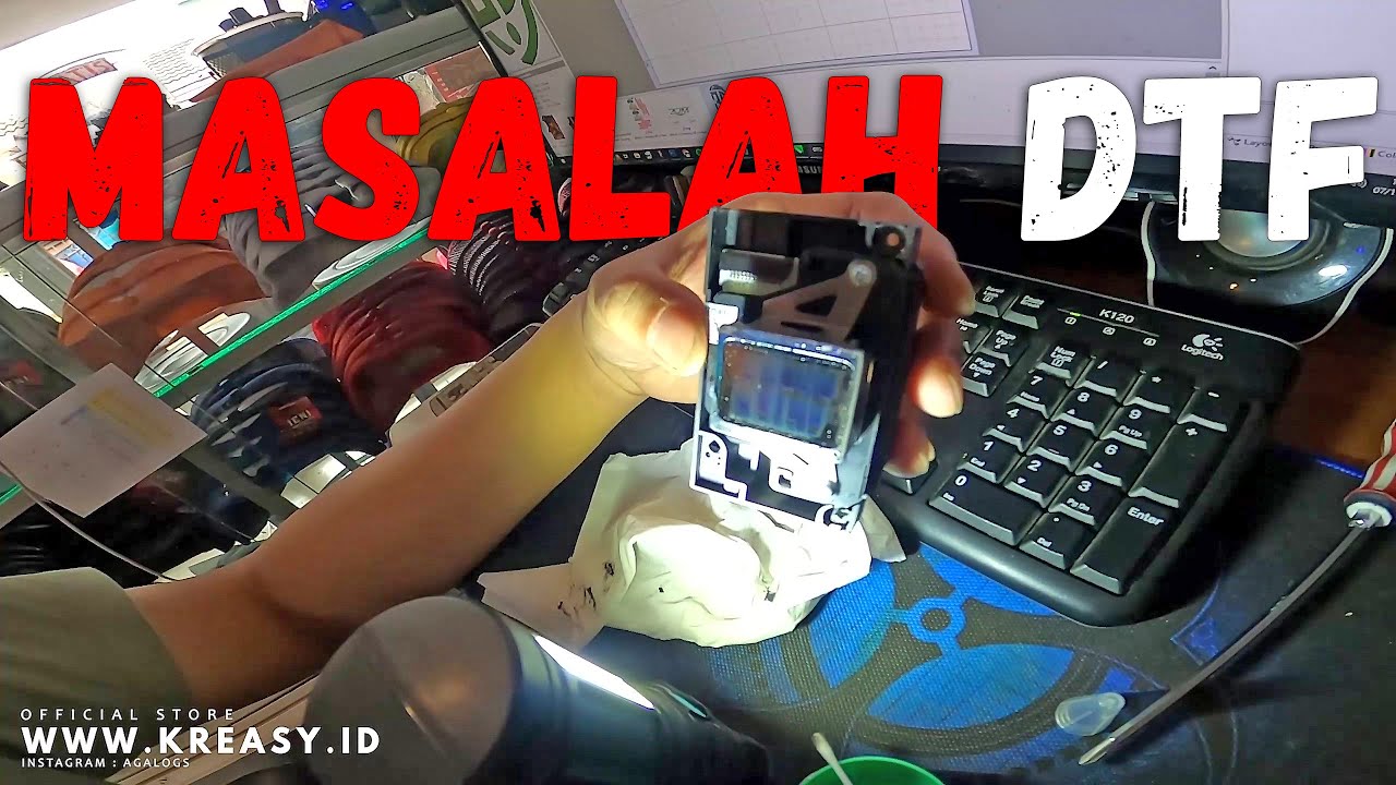 Masalah di Printer DTF